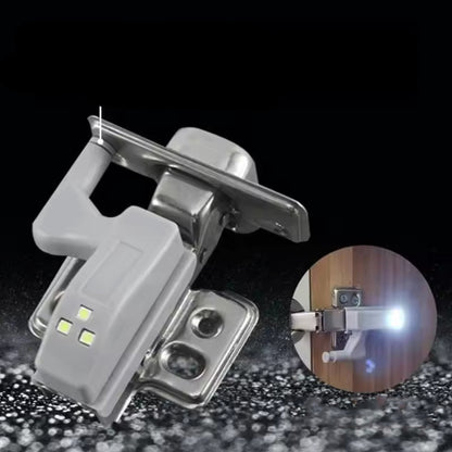 Battery-Free LED Hinge Lamp for Cupboard & Wardrobe Lighting
