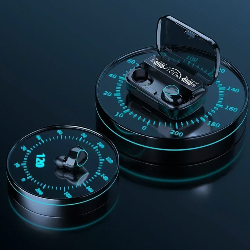 M10 Wireless Bluetooth Earbuds with Noise Canceling And Power Display