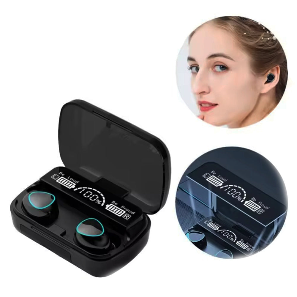 M10 Wireless Bluetooth Earbuds with Noise Canceling And Power Display