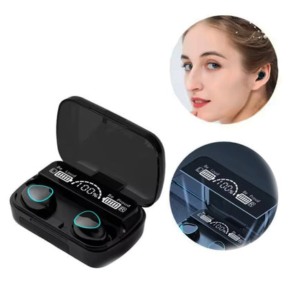 M10 Wireless Bluetooth Earbuds with Noise Canceling And Power Display