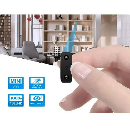 Mini HD Security Camera with Built-in Battery And Invisible Design