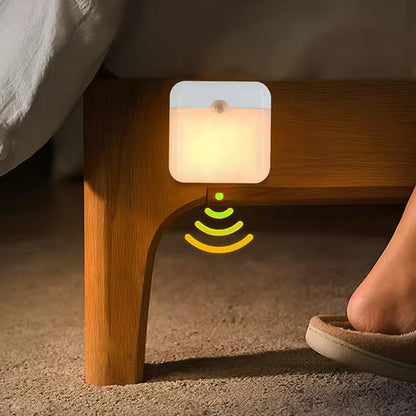 Wireless LED Night Lamp with Motion Sensor for Wardrobe And Stairs