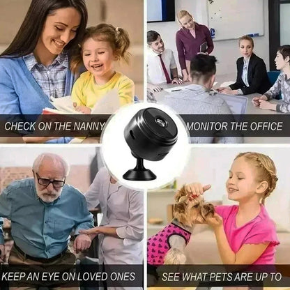 1080P WiFi Mini Security HD Camera with Night Vision And Smart Home