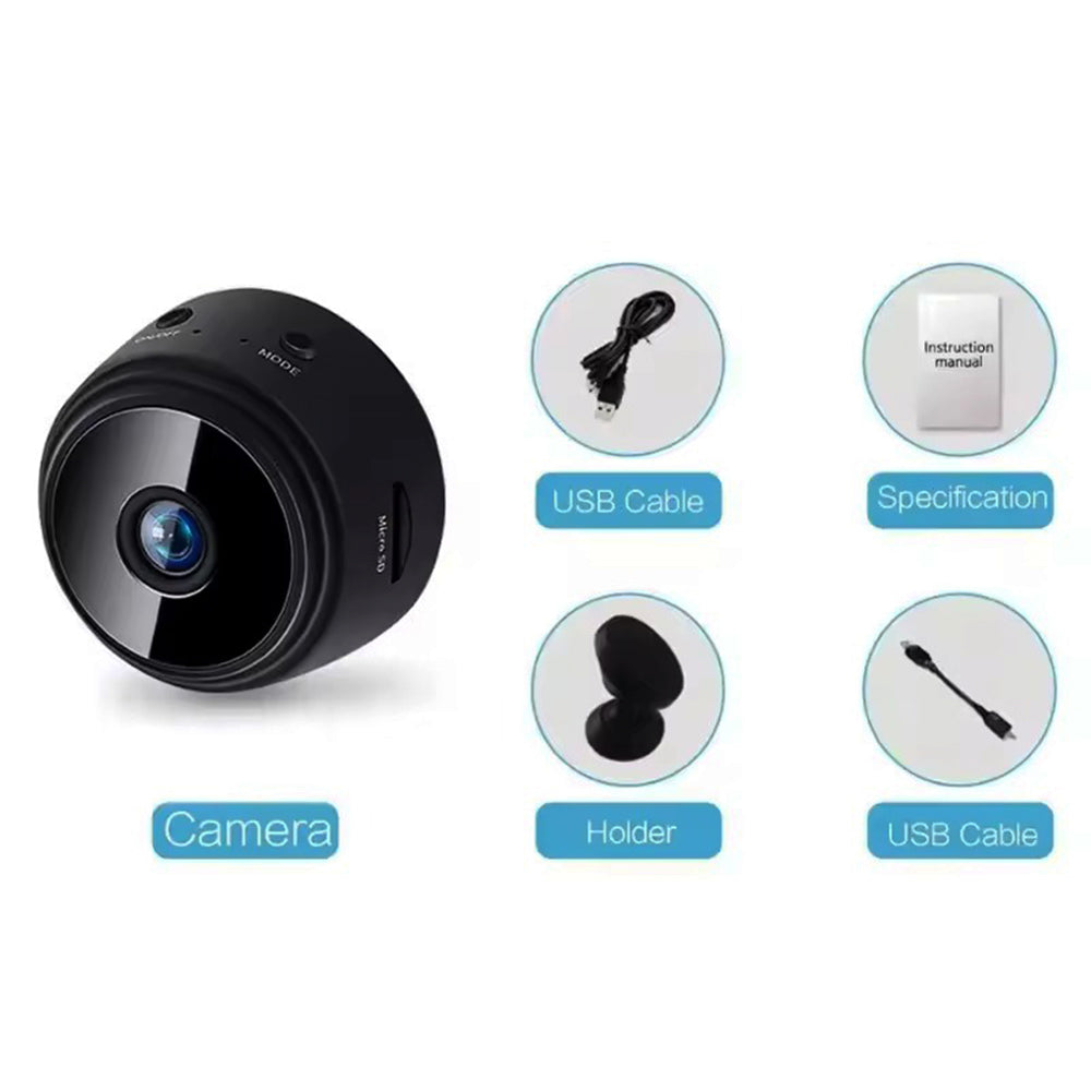 1080P WiFi Mini Security HD Camera with Night Vision And Smart Home