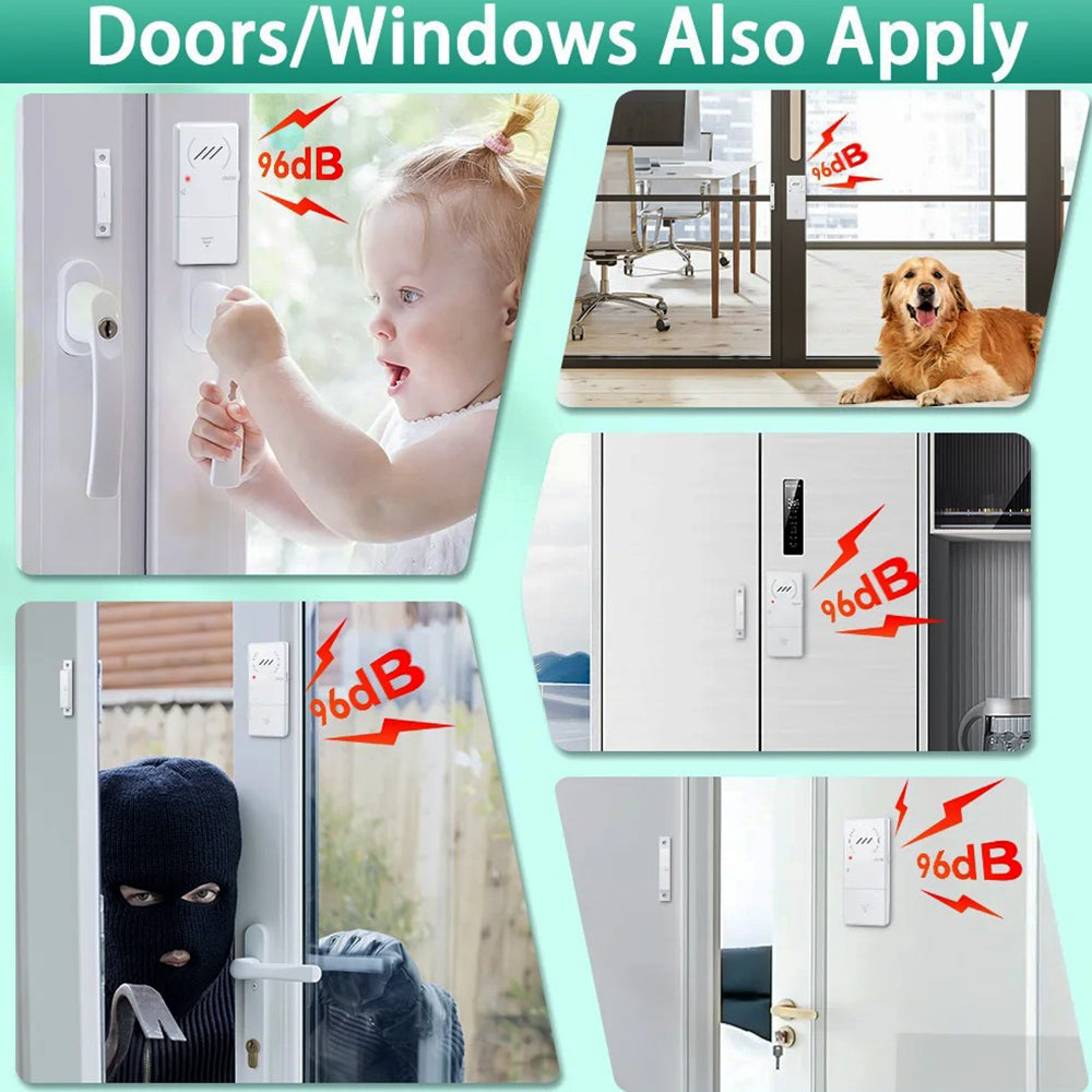 Ultra-Slim Refrigerator Alarm for Open Doors And Safety Alert
