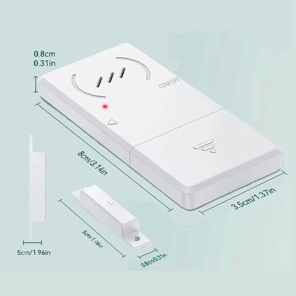Ultra-Slim Refrigerator Alarm for Open Doors And Safety Alert
