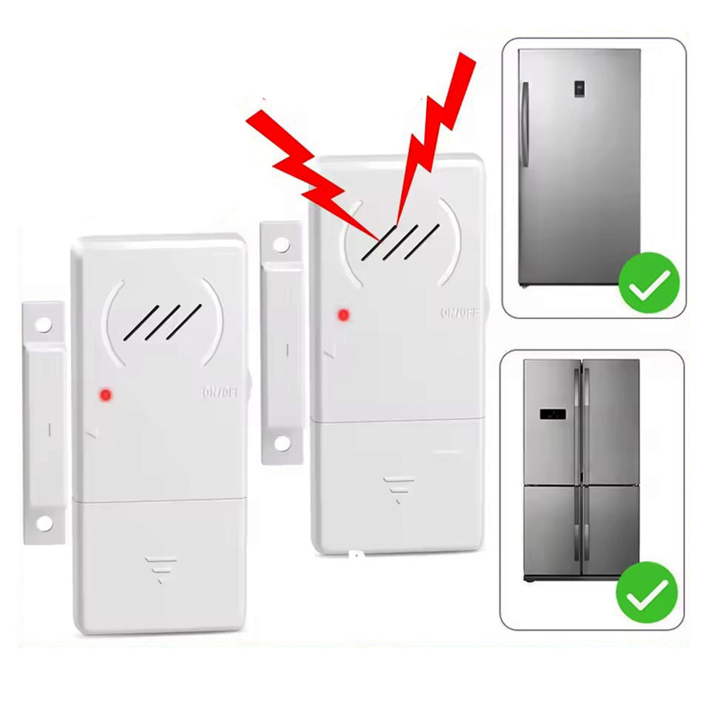 Ultra-Slim Refrigerator Alarm for Open Doors And Safety Alert