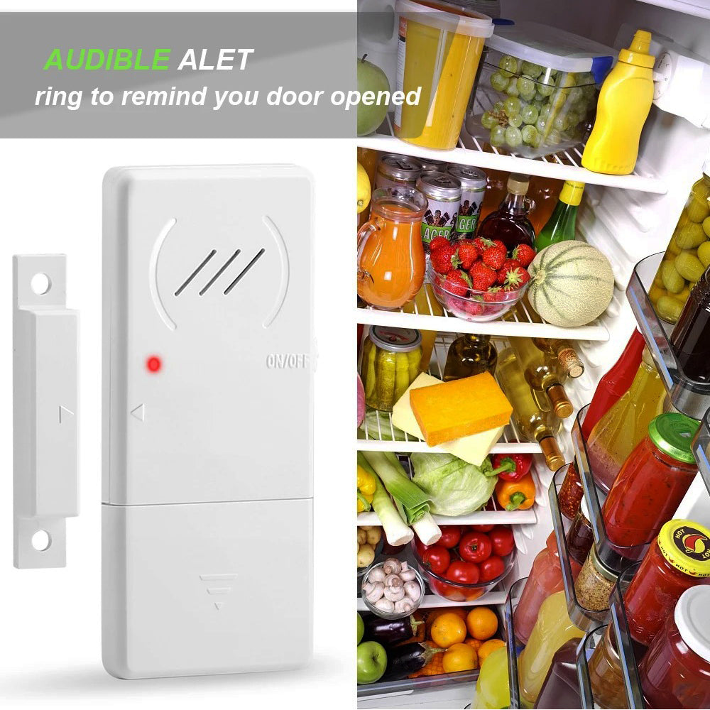 Ultra-Slim Refrigerator Alarm for Open Doors And Safety Alert
