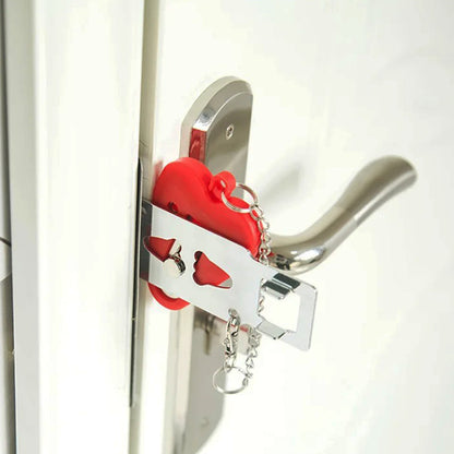 Manual Hotel Room Door Lock for Added Security And Travel