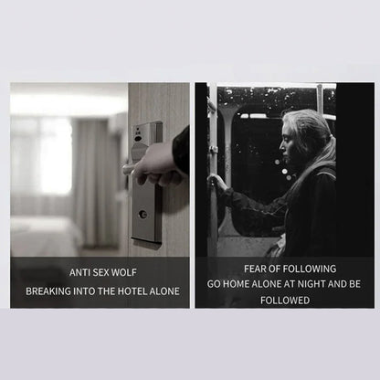 Manual Hotel Room Door Lock for Added Security And Travel