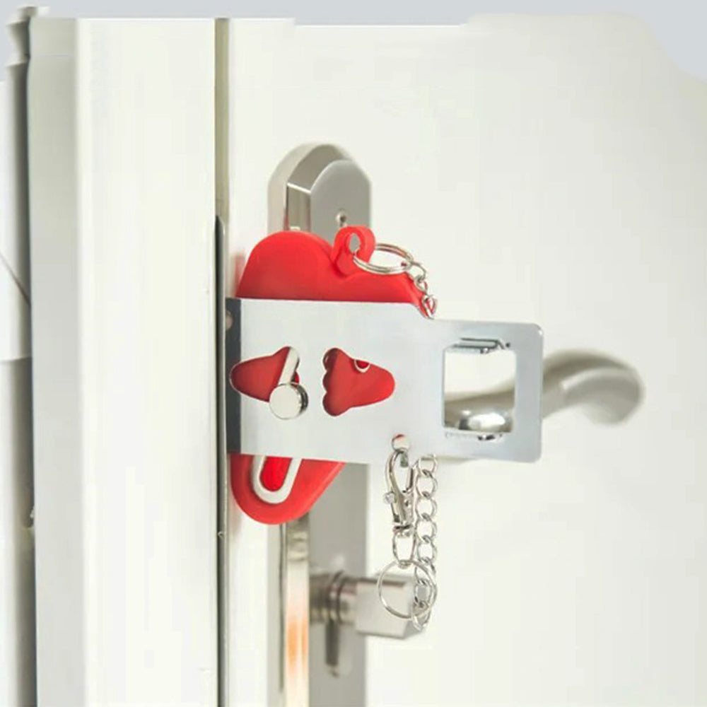 Manual Hotel Room Door Lock for Added Security And Travel