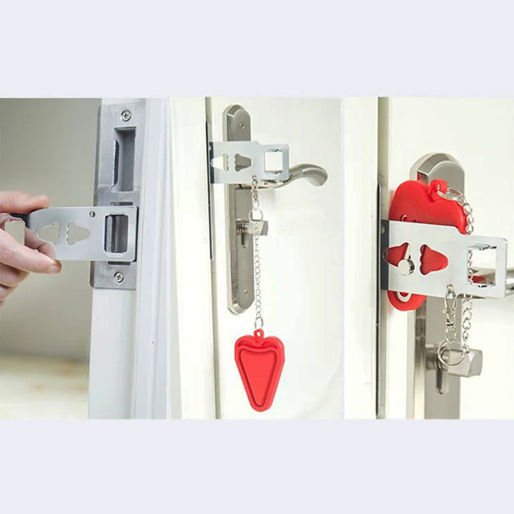 Manual Hotel Room Door Lock for Added Security And Travel