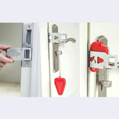 Manual Hotel Room Door Lock for Added Security And Travel