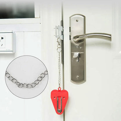 Manual Hotel Room Door Lock for Added Security And Travel