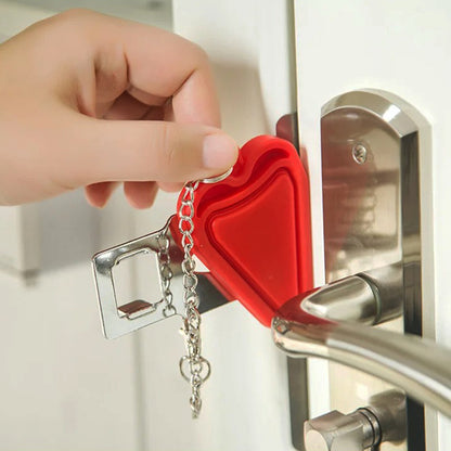 Manual Hotel Room Door Lock for Added Security And Travel