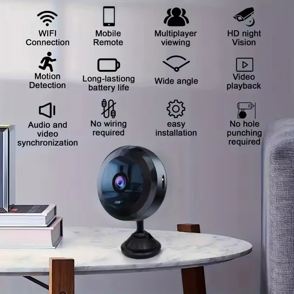 A11 1080P Mini Security Camera for Home Monitoring And Motion Alert