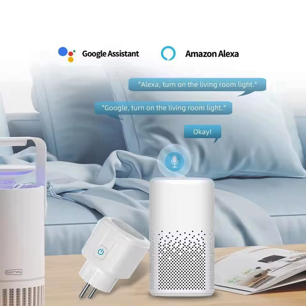 Smart WiFi ZigBee Plug EU 16A And 20A with Power Monitor And Timer