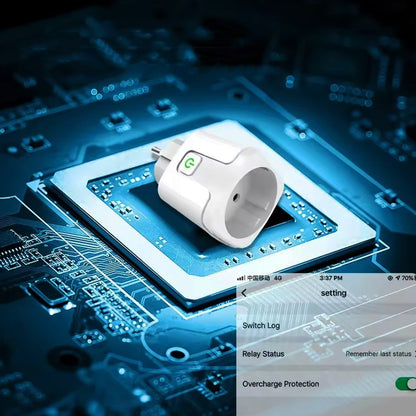 Smart WiFi ZigBee Plug EU 16A And 20A with Power Monitor And Timer