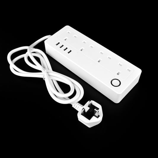 Tuya Smart WiFi Plug UK — Voice & Remote Control Socket