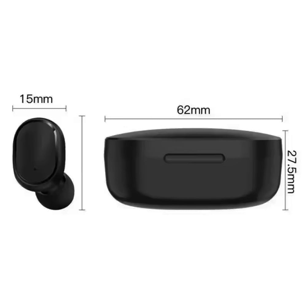 E6S TWS Wireless Bluetooth Earbuds with Mic And Noise Cancelling Sound