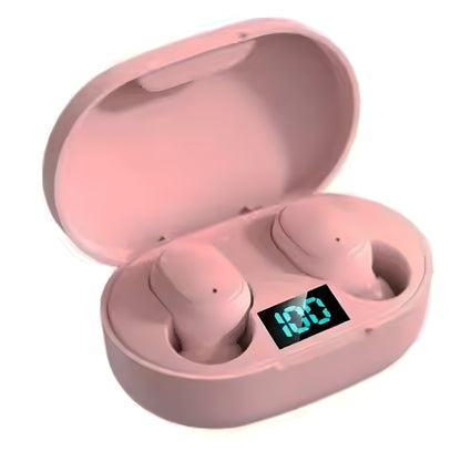 E6S TWS Wireless Bluetooth Earbuds with Mic And Noise Cancelling Sound