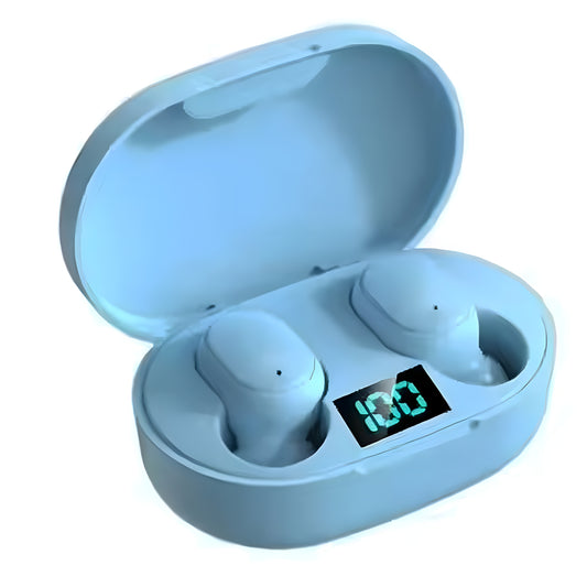 E6S TWS Wireless Bluetooth Earbuds with Mic And Noise Cancelling Sound