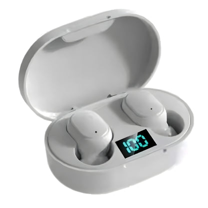E6S TWS Wireless Bluetooth Earbuds with Mic And Noise Cancelling Sound