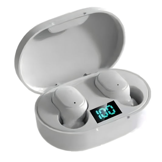 E6S TWS Wireless Bluetooth Earbuds with Mic And Noise Cancelling Sound