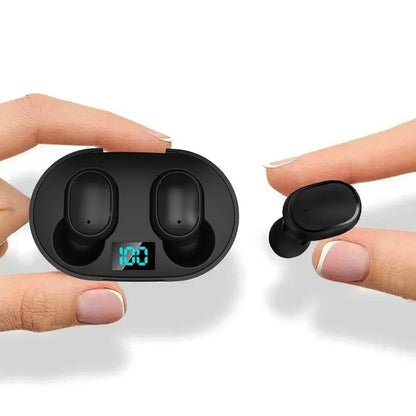 E6S TWS Wireless Bluetooth Earbuds with Mic And Noise Cancelling Sound