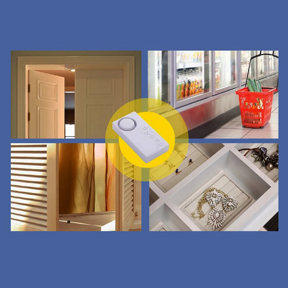 High Volume 108dB Wireless DoorAnd Window Alarm for Protection