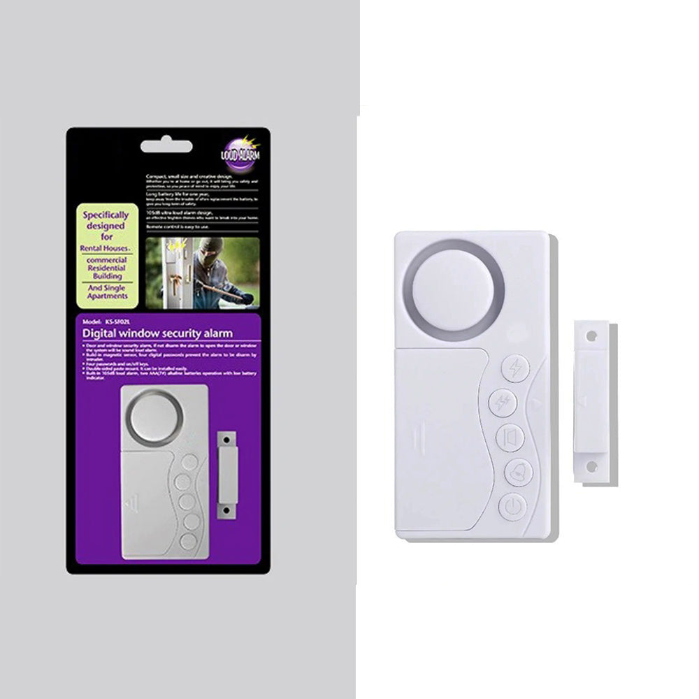 High Volume 108dB Wireless DoorAnd Window Alarm for Protection