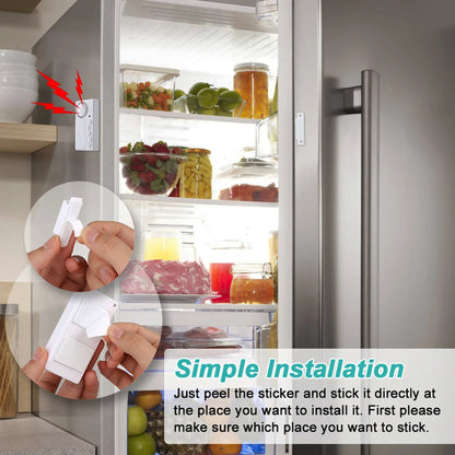 Wireless Fridge And Freezer Door Alarm with Adjustable Time Delay