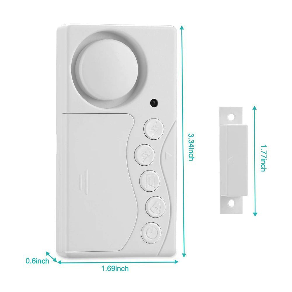 Wireless Fridge And Freezer Door Alarm with Adjustable Time Delay
