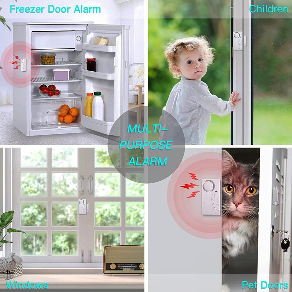 Wireless Fridge And Freezer Door Alarm with Adjustable Time Delay