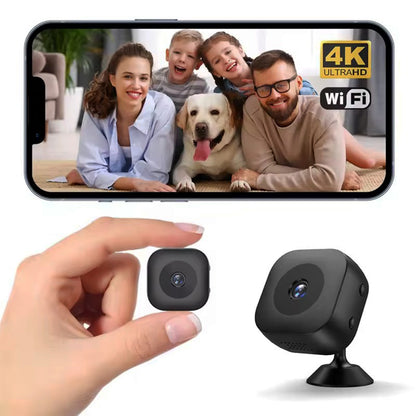 Wireless Mini 4K Security Camera with Remote Monitoring And Surveillance