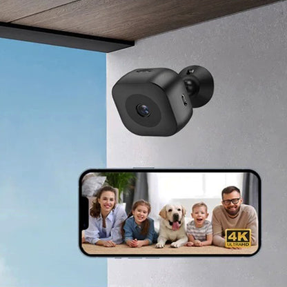 Wireless Mini 4K Security Camera with Remote Monitoring And Surveillance