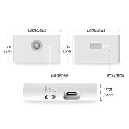 Wireless Motion Sensor Wall Light for Bedroom, Corridor And Bathroom