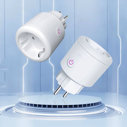 Smart Home Plug 20A ZigBee Socket Works with Google And Alexa