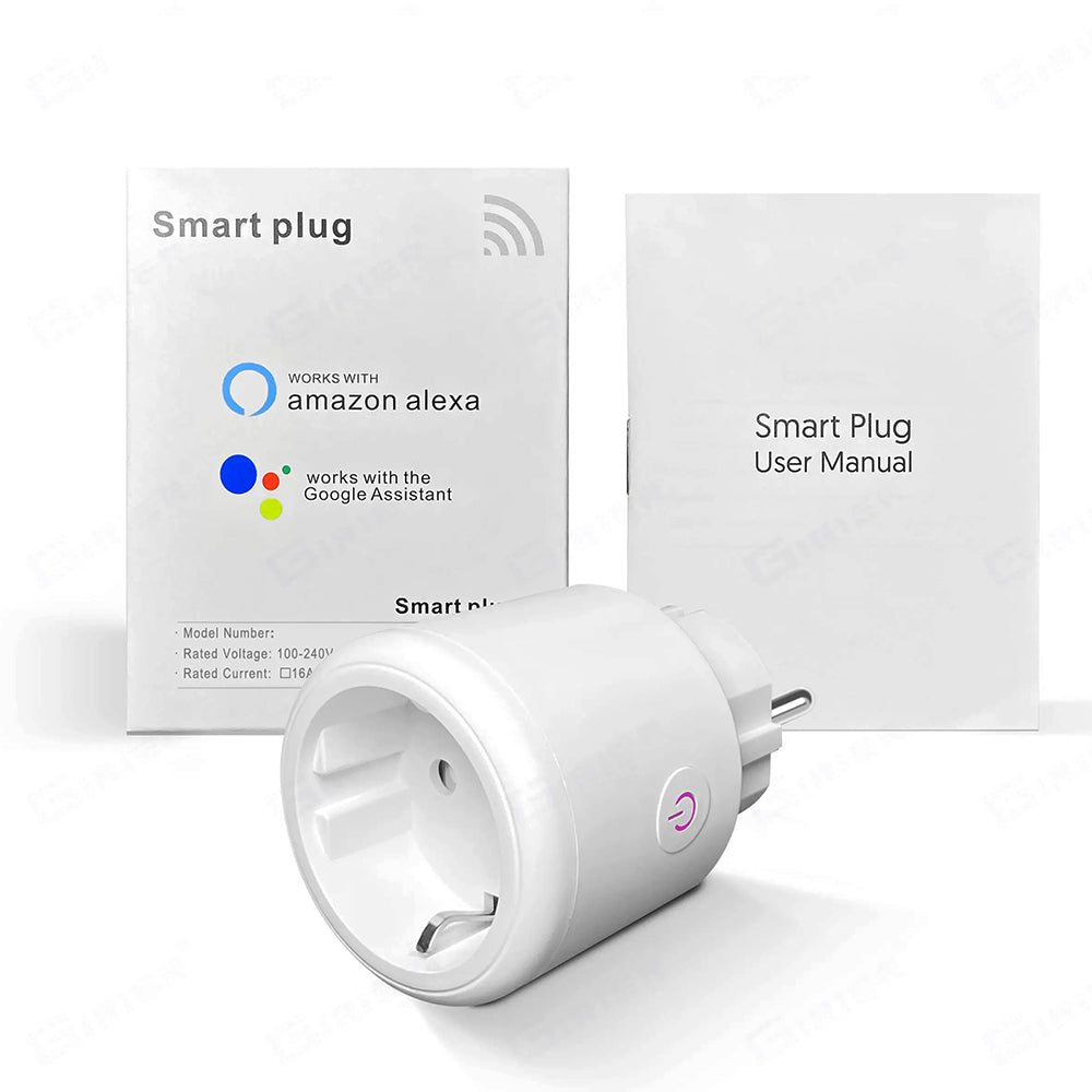 Smart Home Plug 20A ZigBee Socket Works with Google And Alexa
