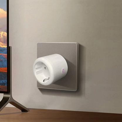 Smart Home Plug 20A ZigBee Socket Works with Google And Alexa
