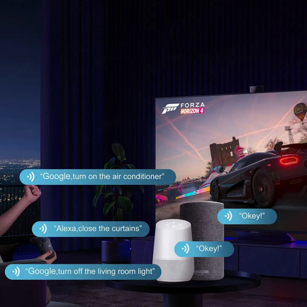 Smart Home Plug 20A ZigBee Socket Works with Google And Alexa