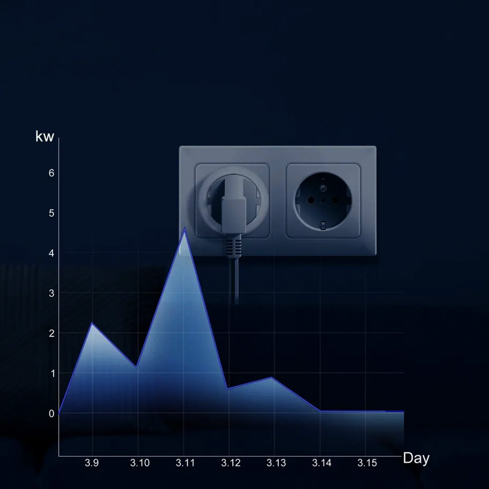 Smart Home Plug 20A ZigBee Socket Works with Google And Alexa