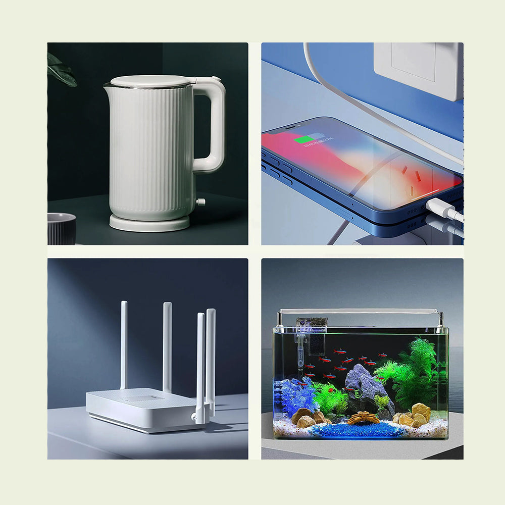 Smart Home Plug 20A ZigBee Socket Works with Google And Alexa